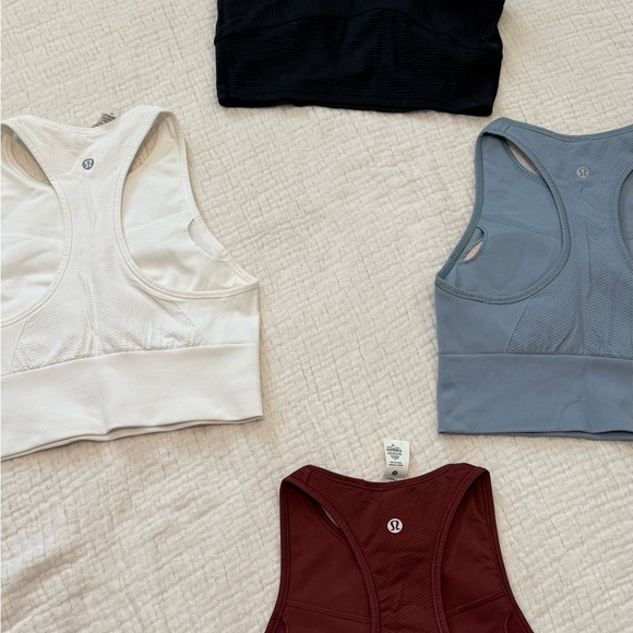 Lululemon Set - Racerback High-Neck Bras - Picture 3 of 3